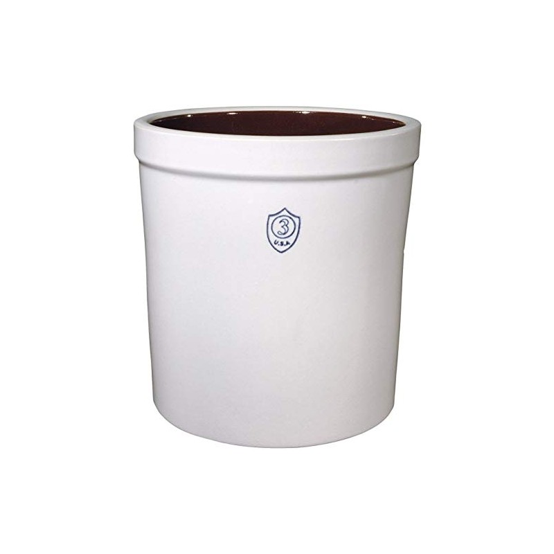Ohio Stoneware Numbered Pickling and Fermenting Crock 3 Gallon