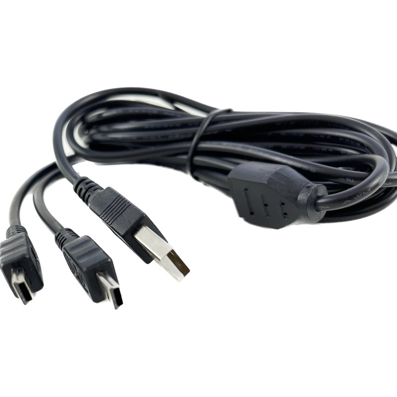 OMNIHIL 10FT-MINI-USB Splitter Cable Compatible with ELMO TT-12