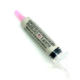 TechDiamondTools Diamond Polishing Compound Polishing Paste USA Made 50,000 Grit 0-0.5 Microns for Marble Glass Metal Rock Jewelry Resin Silver Chrome Gemstone with 25% of Diamond Powder