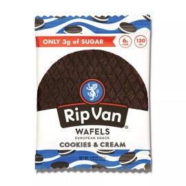 Rip Van Wafels Healthy Snack with Only 3g of Sugar: Contains 3g of sugar, 0g trans f...