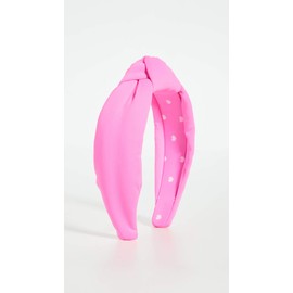 Lele Sadoughi Women's Neoprene Knotted Headband, Magenta, Pink, One Size