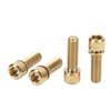Bike Stem Bolts Screw M6 20mm Accurate Thread Rustproof Reliable