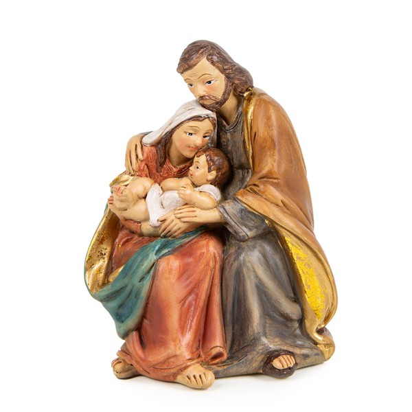 Logbuch-Verlag Small Nativity Scene to Stand Up Table Nativity Scene