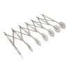 7 Wheel Pastry Cutter Roller Stainless Steel Multifunction Adjustable Width