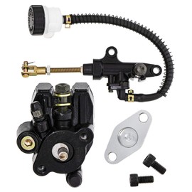 NICHE Brake Caliper Kit with Rear Master Cylinder for 1987-2006 Yamaha Banshee Warrior 350