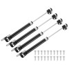 sourcing map 4Pcs Lid Support Hinges, 100N Gas Struts Soft