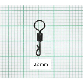 PRO Filstar 10 Piece Fishing Swivels Set Size 4 - Helicopter & Chod Rig - Swivel for Fishing - Barrel Swivels - Rolling Swivel - Fishing Carp Accessories - Spin Fishing Set - Carp Fishing - Spinning