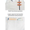 Nanxson Canvas Work Aprons for Men with Pockets Tool Apron