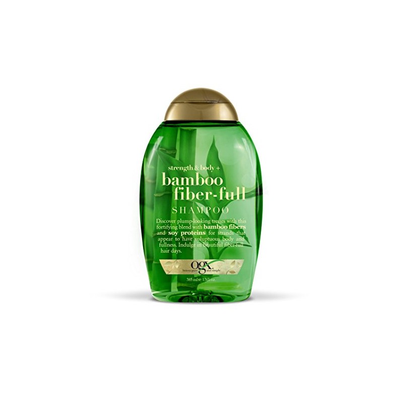 OGX Strength & Body + Bamboo Fiber-Full Shampoo, 13 Ounce