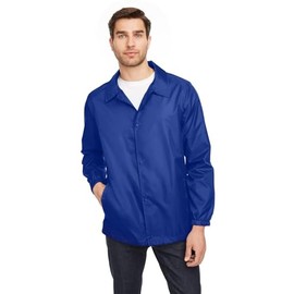 Team 365 Adult Zone Protect Coaches Jacket L Sport Royal
