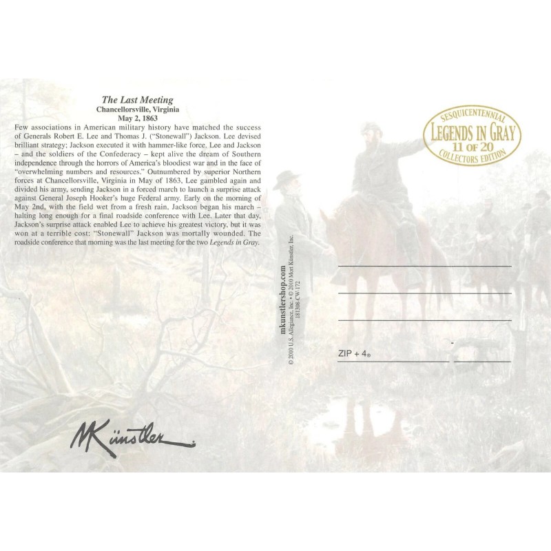 5X7 MORT KUNSTLER~LAST MEETING~CHANCE