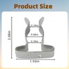 Lssapr 4Pcs Boat Hook Holder Stainless Steel Marine Spring Clamp