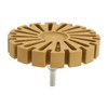4in Removing Rubber Eraser Wheel Round Fan Blade Electric Hand