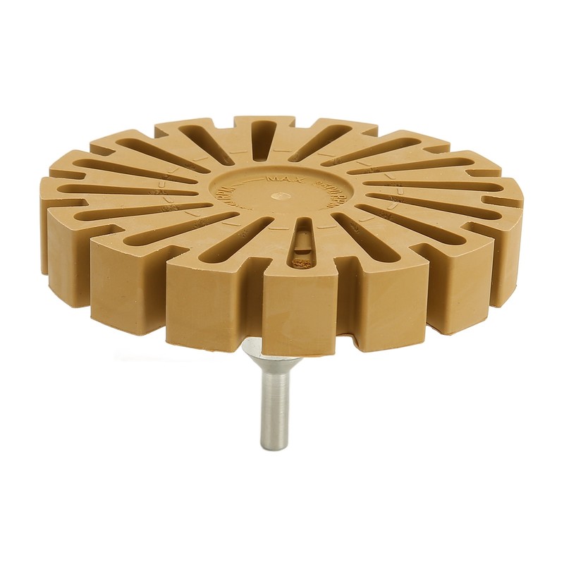 4in Removing Rubber Eraser Wheel Round Fan Blade Electric Hand