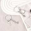 Matching Heart Keychain for Engaged Couple Gifts for Him and