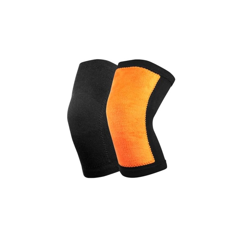 Thermal Knee Warmer with Warm Lining Stretchy Knit Knee Sleeve