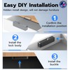 Anweller Baby Proofing Smart Cabinet Locks, Child Proof Drawer Locks