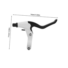 Totority 1 Pair Bicycle Brake Levers Responsive Aluminum Brake Handle Replacement for Mountain and Bikes Quick Installation Versatile Bike Supply Lightweight Alloy Design