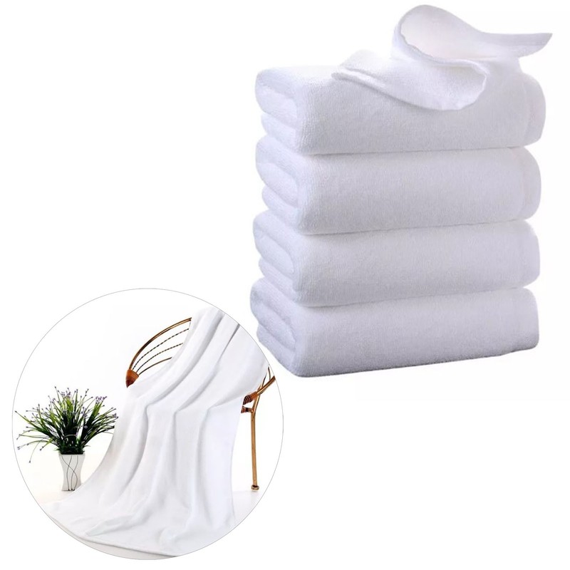 Bath Towel Absorbent Cotton Soft Skin Friendly Shower Towel for