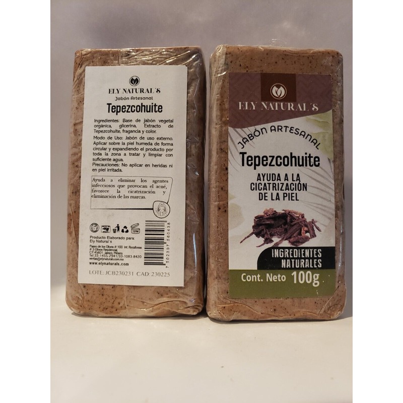 MIMOSA TENUIFLORA HERBAL SOAP JABON DE TEPEZCOHUITE 100GRS 100% Natural
