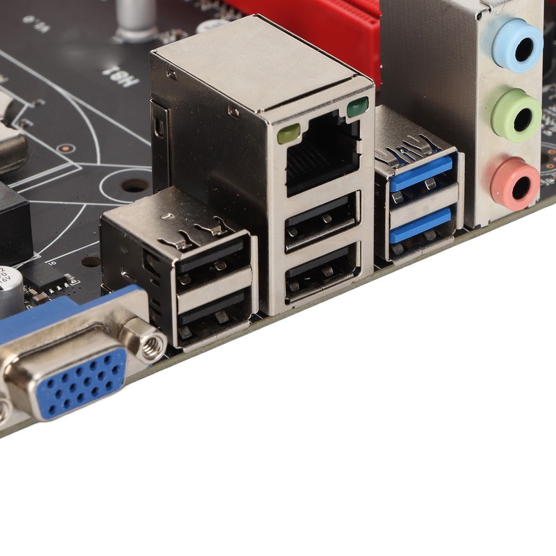 DDR3 Motherboard 1156 Pins Support DDR3 Dual Channel 100M Network