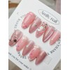 Laura [Handmade Nail Tips] Emily Nail - Short Coffin /