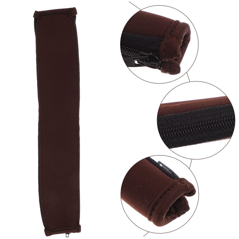 Gatuida 5pcs Headphone Beam Protector Cover PU Leather Headset Padding