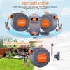 IDEALHOUSE Garden Hose Reel, 1/2 in x 72 ft Wall