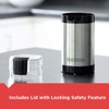 BLACK+DECKER Stainless Steel Electric Coffee Grinder 2-3 Cup Capacity One