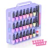 Beloving Nail Polish Organizer Case for 48 Bottles Nail Polish