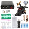 10 Wraps Tattoo Coil Machine Set Mini Tattoo Power Supply