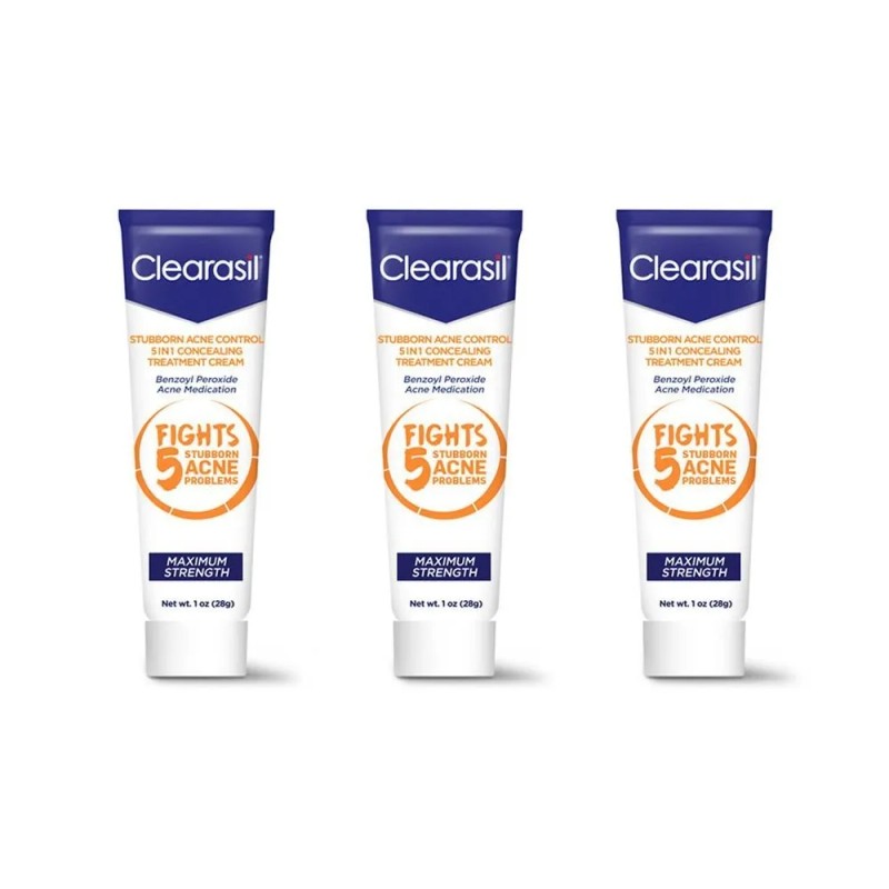 Clearasil Obstinada Control Del Acné Tratamiento Manchas 5en