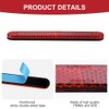 AYBUY 2Pcs Motorcycle Reflectors, Stick-on Rectangular Safety Reflector, Strong Reflective