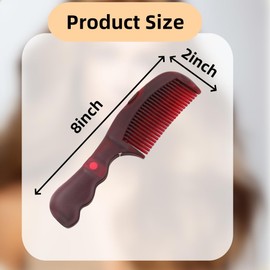 2PCS Dandruff Scalp Comb Dandruff Remover,New Type of Hollow Tooth Comb, Comfortable Massage Comb, Anti-Static Scalp Brush, Detoxification Comb for Men and Women