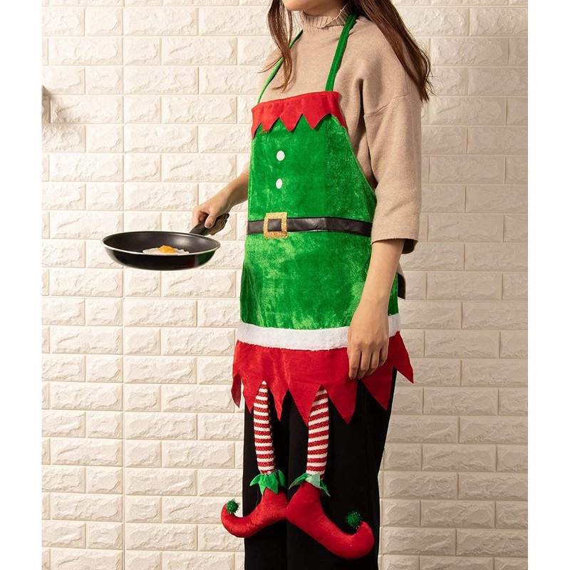 Juvale Christmas DecorApron,Design 2,with Leg,Lint Cloth,57.590cm. HDMT8741B?