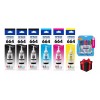Epson Pack 6 Botella Tinta Epson 664 3 Negras +