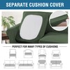 H.VERSAILTEX 4 Piece Stretch Sofa Covers for 3 Cushion Couch