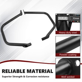 PIKPOP 1-1/4" Engine Guard Highway Crash Bar Protector Replacement for Victory Cross Country Tour Cross Roads Magnum 2010-2017(Black)