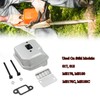 Wanotine Exhaust Muffler Kit 1130 140 0600 for Stihl 017