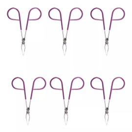 Curtis 6pzs Maxi Pinza Para Depilar Cejas Lady Curtis 57lc