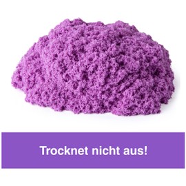 Kinetic Sand 907 g Magic Sand Purple in Resealable Bag - for Creative Indoor Sand Play, Made in Sweden, for Children from 3 Years