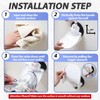 Thenshop Shower Foot Rest for Shaving Legs with Powerful Suction,