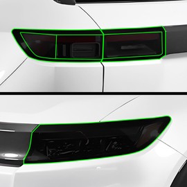 BOGAR TECH DESIGNS Precut Made For Honda Prologue 2024+ Full Headlight Taillight Tint Kit, Dark Smoke