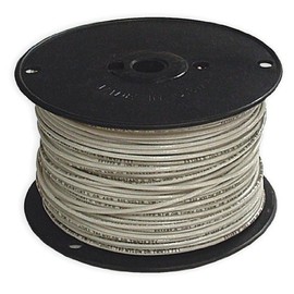 Southwire 22965801 12-Gauge 19 STR Stranded THHN Building Wire, 500-Feet, White
