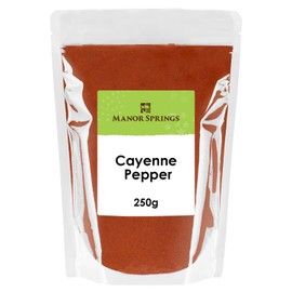 Cayenne Pepper 250g by Manor Springs