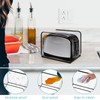 Kingshion Toaster Dust Cover for Most 2-slice Toasters, Dustproof Clear
