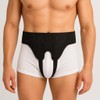 AT Surgical Inguinal Hernia Support Truss – Adjustable Black Belt