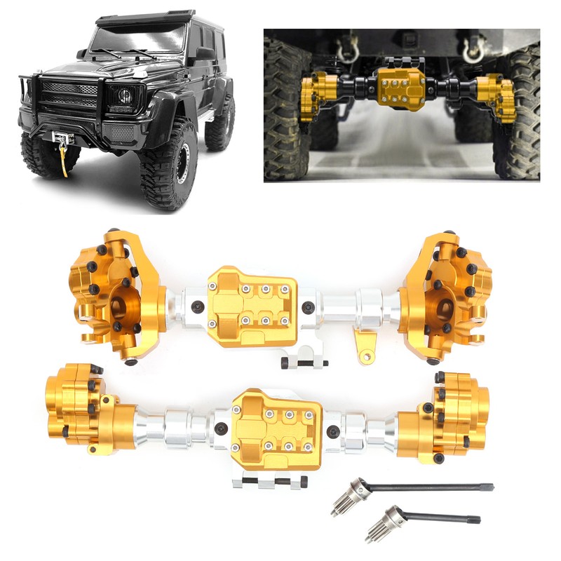 Front and Rear Portal Axle Housing Shell with Front Universal