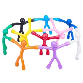 Namvo Fridge Magnets Colorful Flexible Rubber Funny Fridge Magnets for Fridge Door Office Classroom Decor Pack of 10