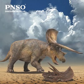 PNSO Dinosaur Museums Series (New Doyle The Triceratops 1:35 Scientific Art Model)